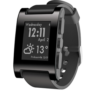 The original Pebble, now known as the Pebble Classic.